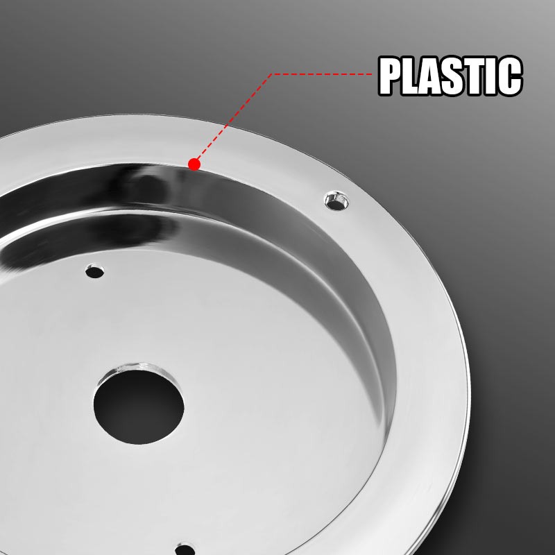 4 x For Universal Watermelon Bunk LED Light Adapter Kit Mounting Bracket Chrome