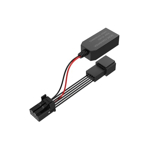 Dashcam Power Adapter – Rearview Mirror Mount, Built-in USB, Adjustable for