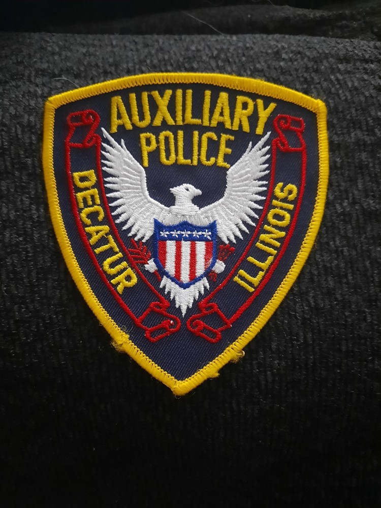 Decatur Illinois Auxiliary Police Patch
