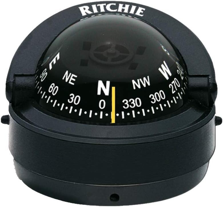 High-Temp Composite Explorer Compass 2 3/4" Surface Mount, Sun Shield, Portable