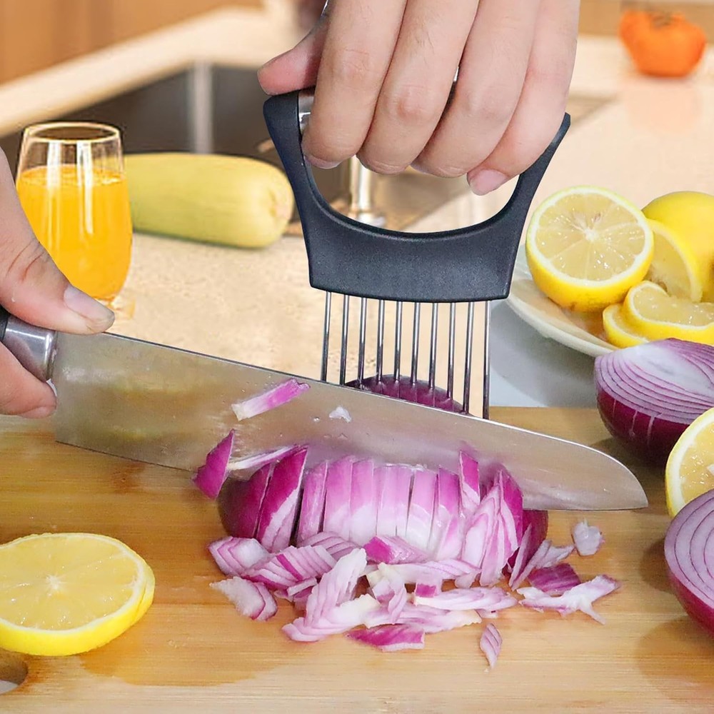 Versatile Multifunctional Onion Slicer - Precision Tool for Fruits & Vegetables