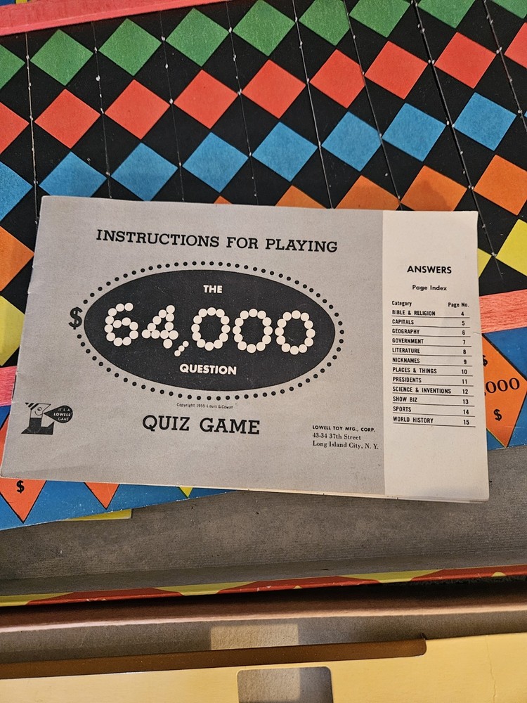 64000 Question Quiz Game