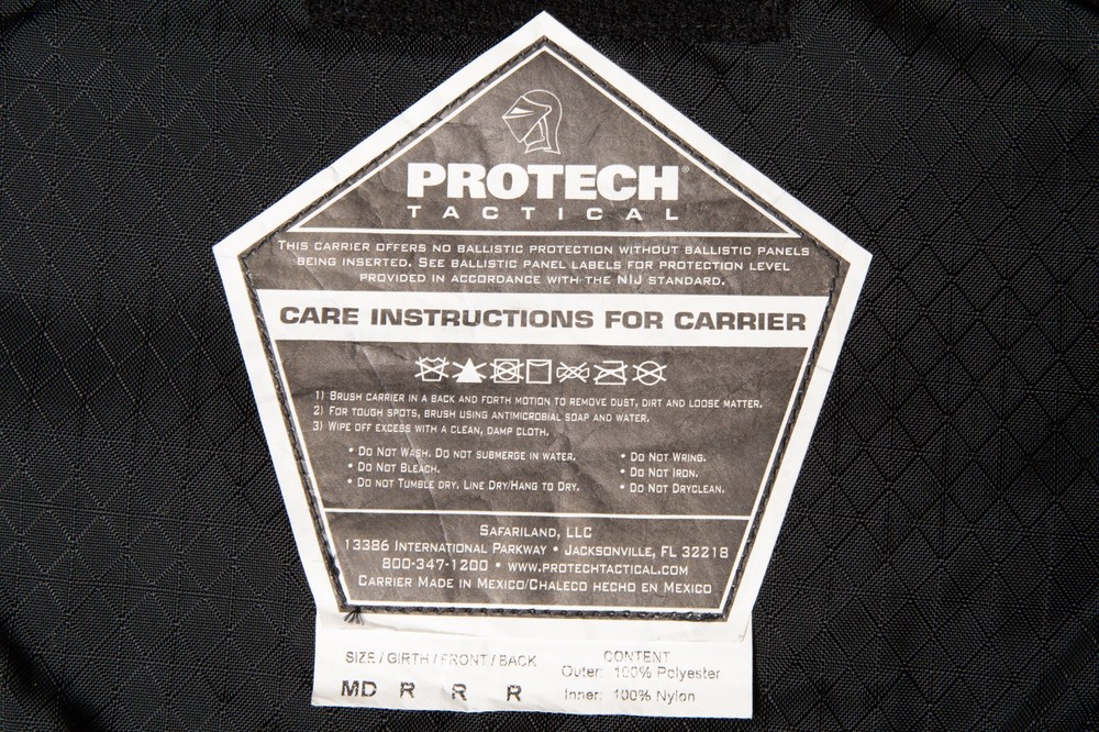 Protech Tactical Rack Armor Carrier Green Medium