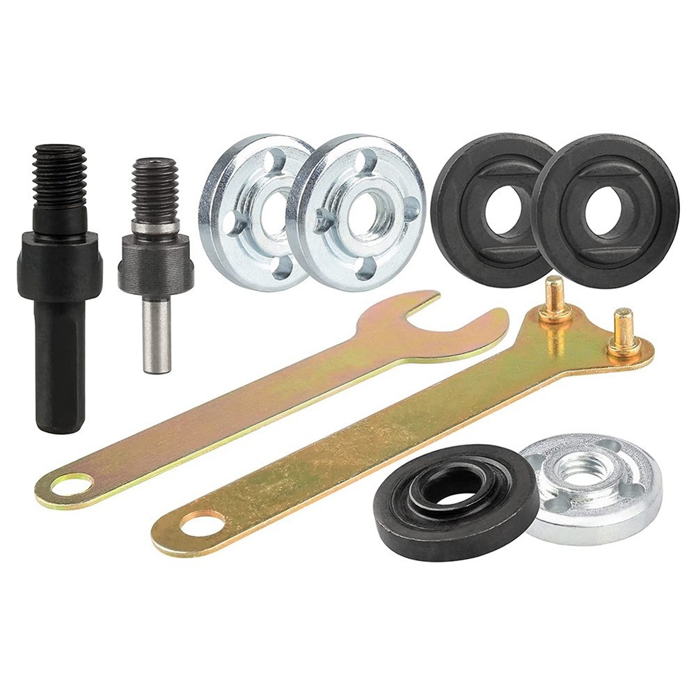 Drill Angle Grinder Adapter with Flange  Parts Set,3 Set Replacement7481
