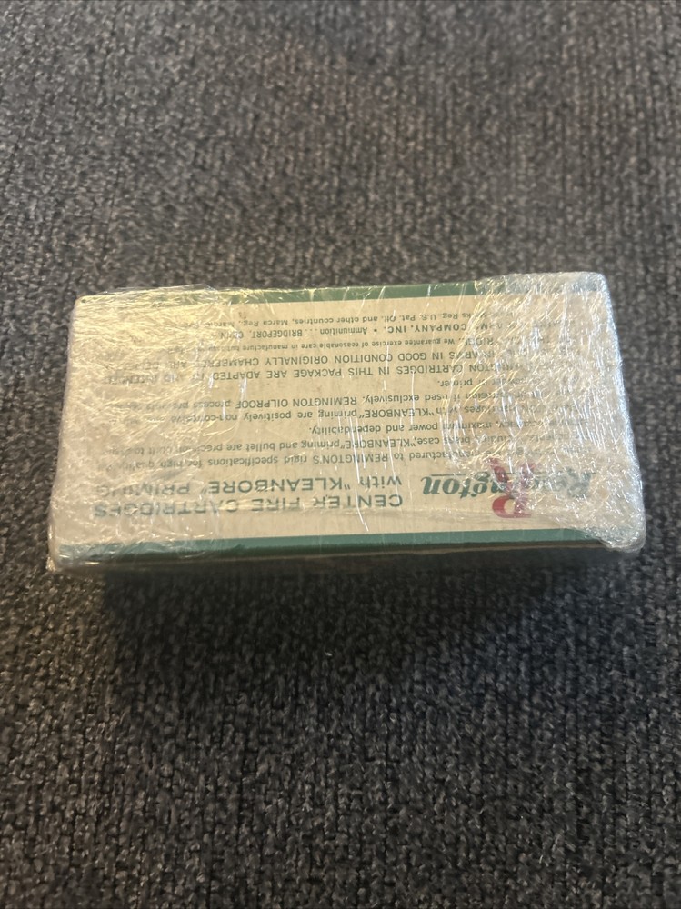 Vintage Remington Kleanbore 45Auto Empty Ammo Box