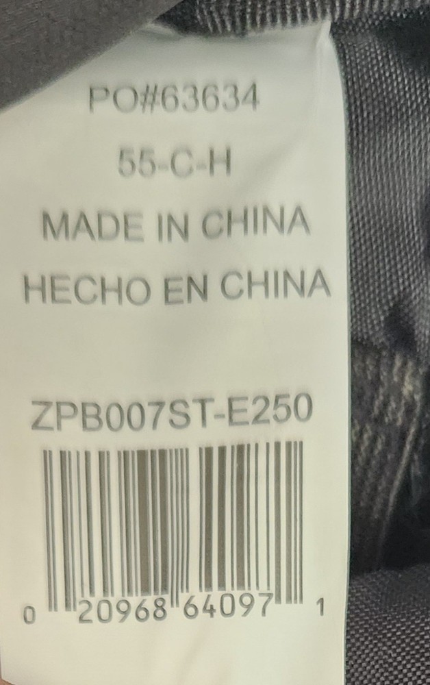 EUC Samurai Tactical Day Pack Backpack in Black/Gray Heather