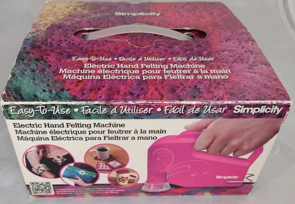 Simplicity Electric Hand Felting Machine Open Box