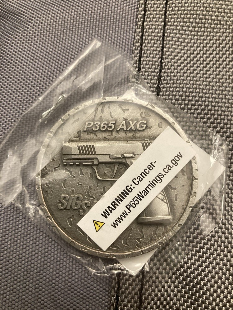 Sig Sauer Case, Coin And Hat Bundle.