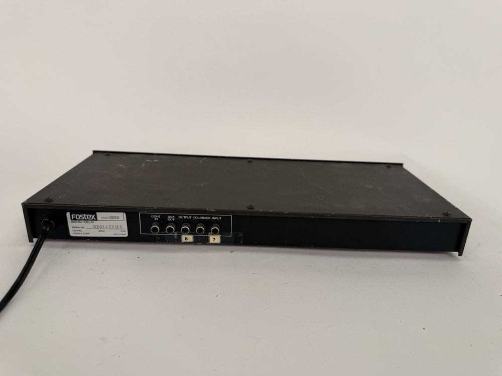 Fostex 3050, Digital Delay, Vintage Rack