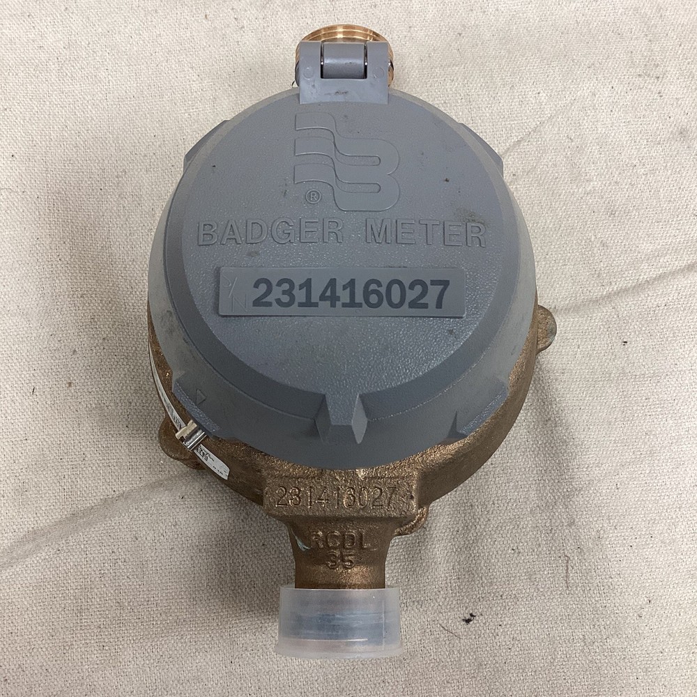 BADGER 103-3721 Mechanical Flowmeter 3/4" Connection
