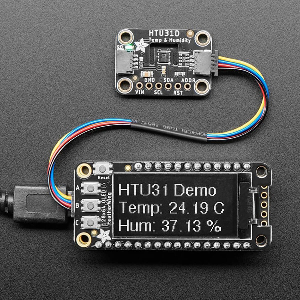 [3DMakerWorld] Adafruit HTU31 Temperature & Humidity Sensor Breakout Board