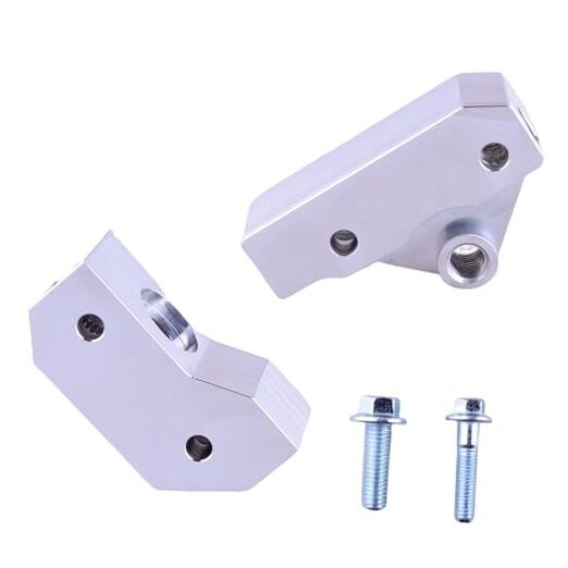 Knock Sensor Relocation Brackets Compatible for Chevy LS GM LS LS Gen 3