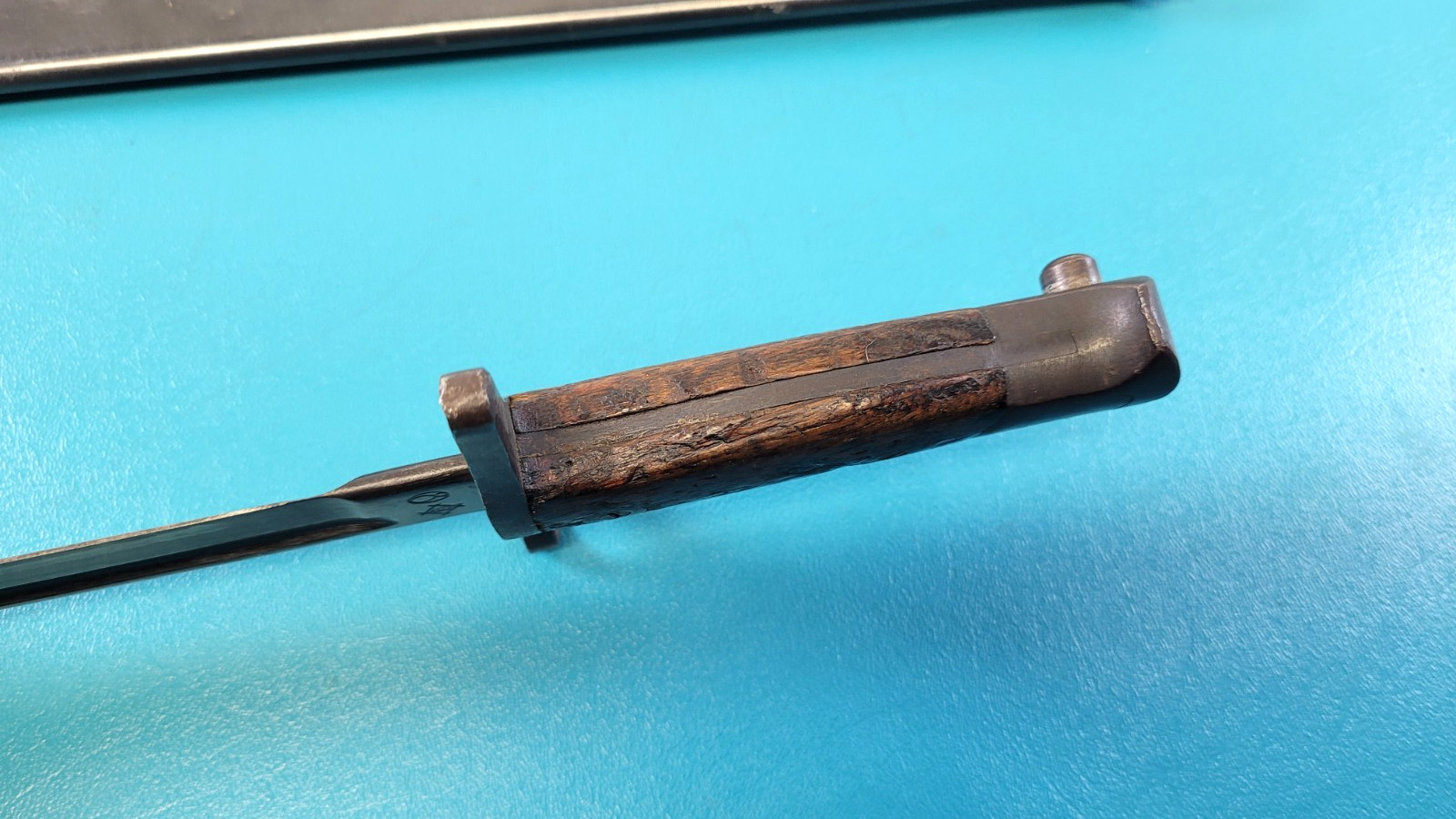 WWII Japanese Type 30 Rifle Bayonet TALW Toyada Loom Works & Scabbard TR941