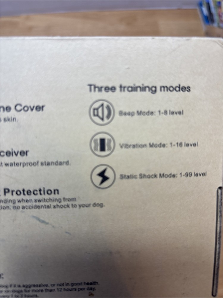 Dimunt Dog Training Collar New Open Box