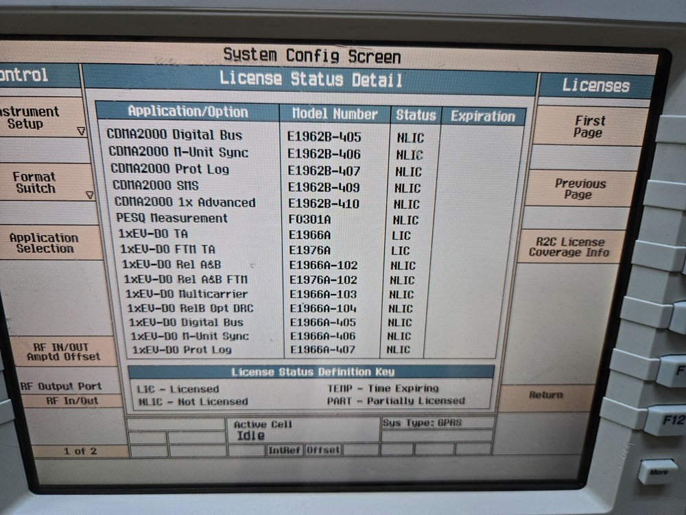 HP Agilent E5515C Wireless Communication Test Set - (MY4751)