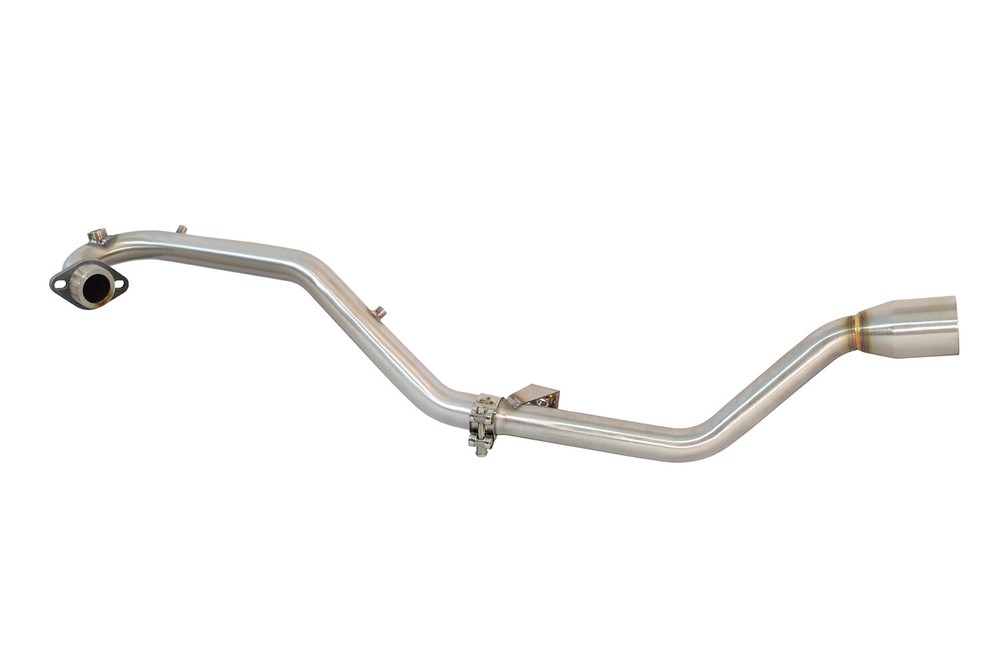 TX 125 Exhaust System Downpipes - No silencer