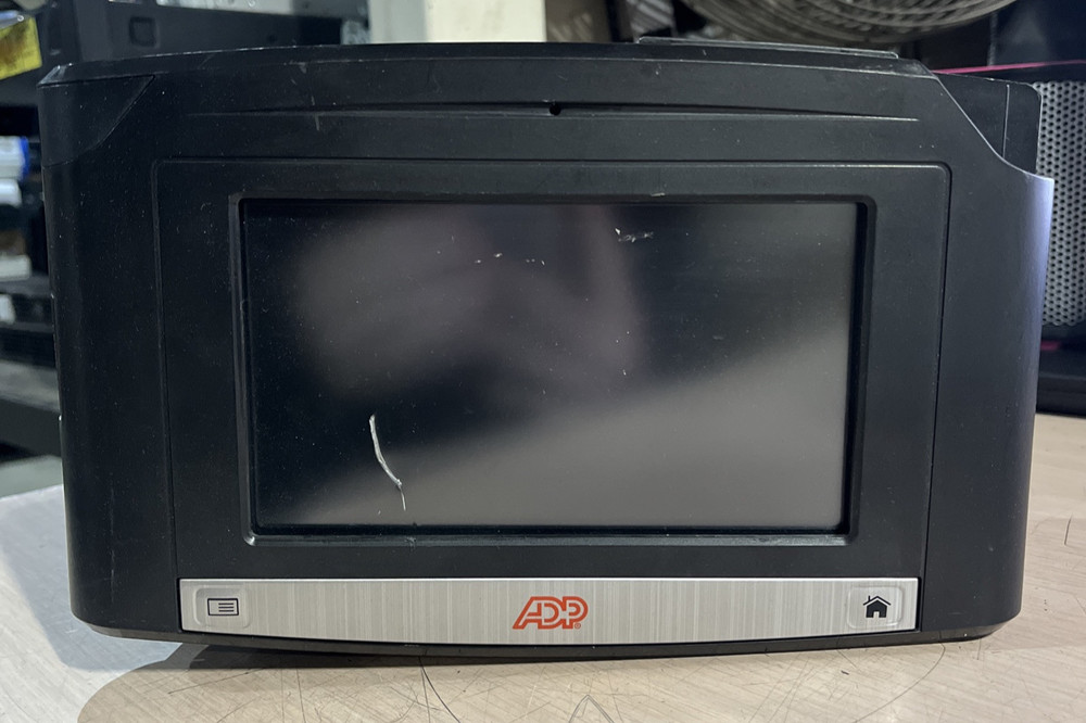 ADP INTOUCH 9100 TIME CLOCK TOUCH PANEL LCD DISPLAY KRONOS
