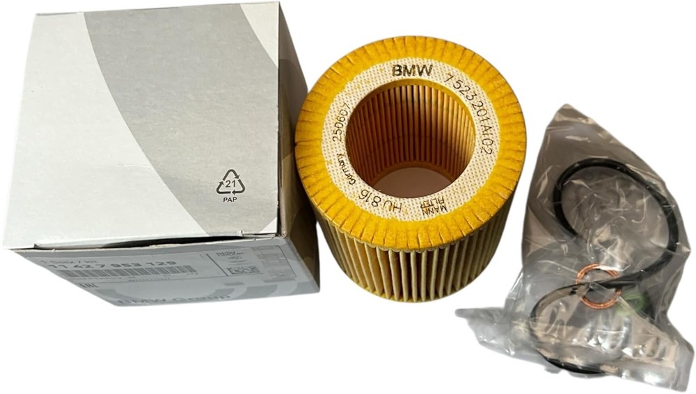 BMW 11427953129 Set Oil Filter Element
