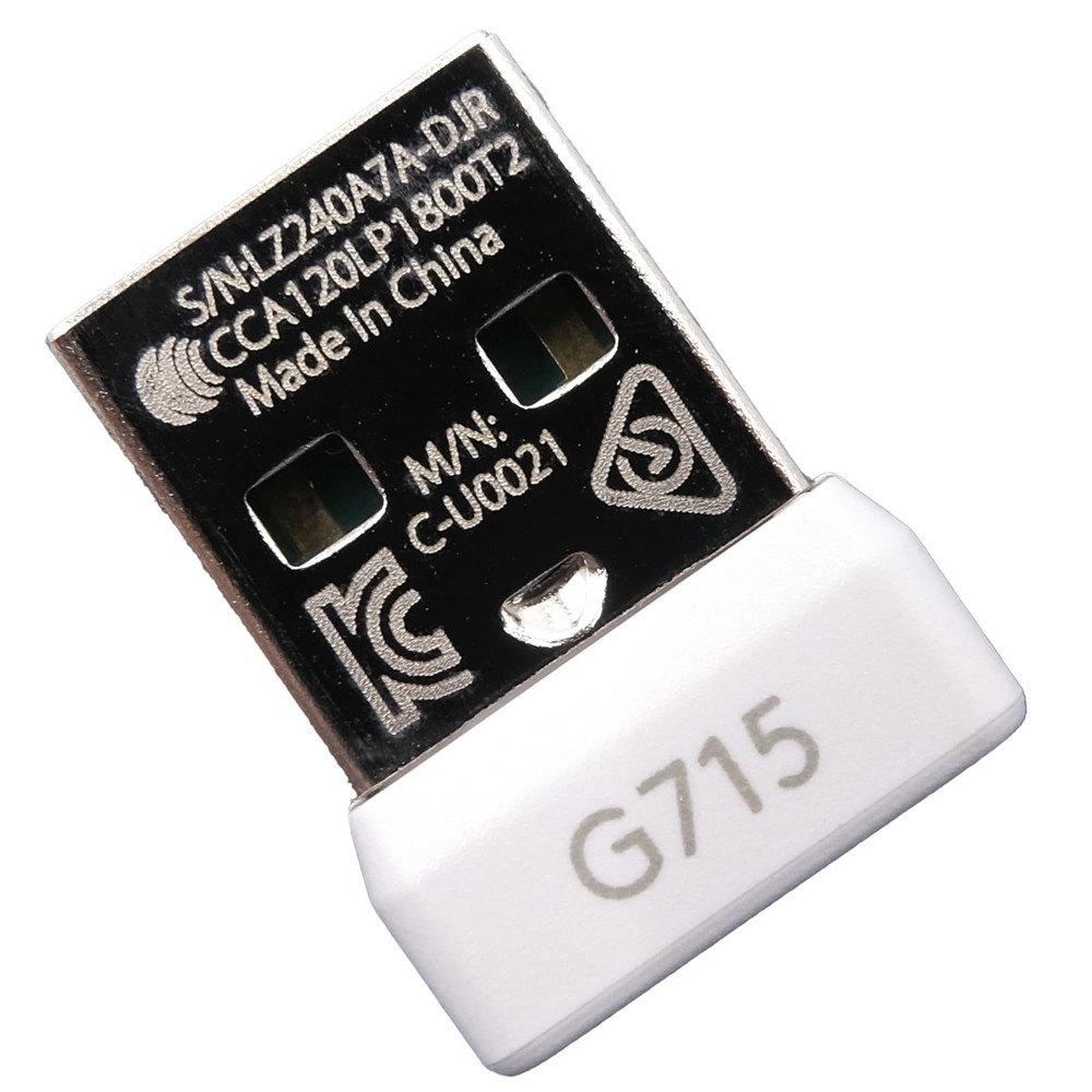 New USB Dongle Keyboard Receiver Adapter Replacement for Logitech G715 Wirele...