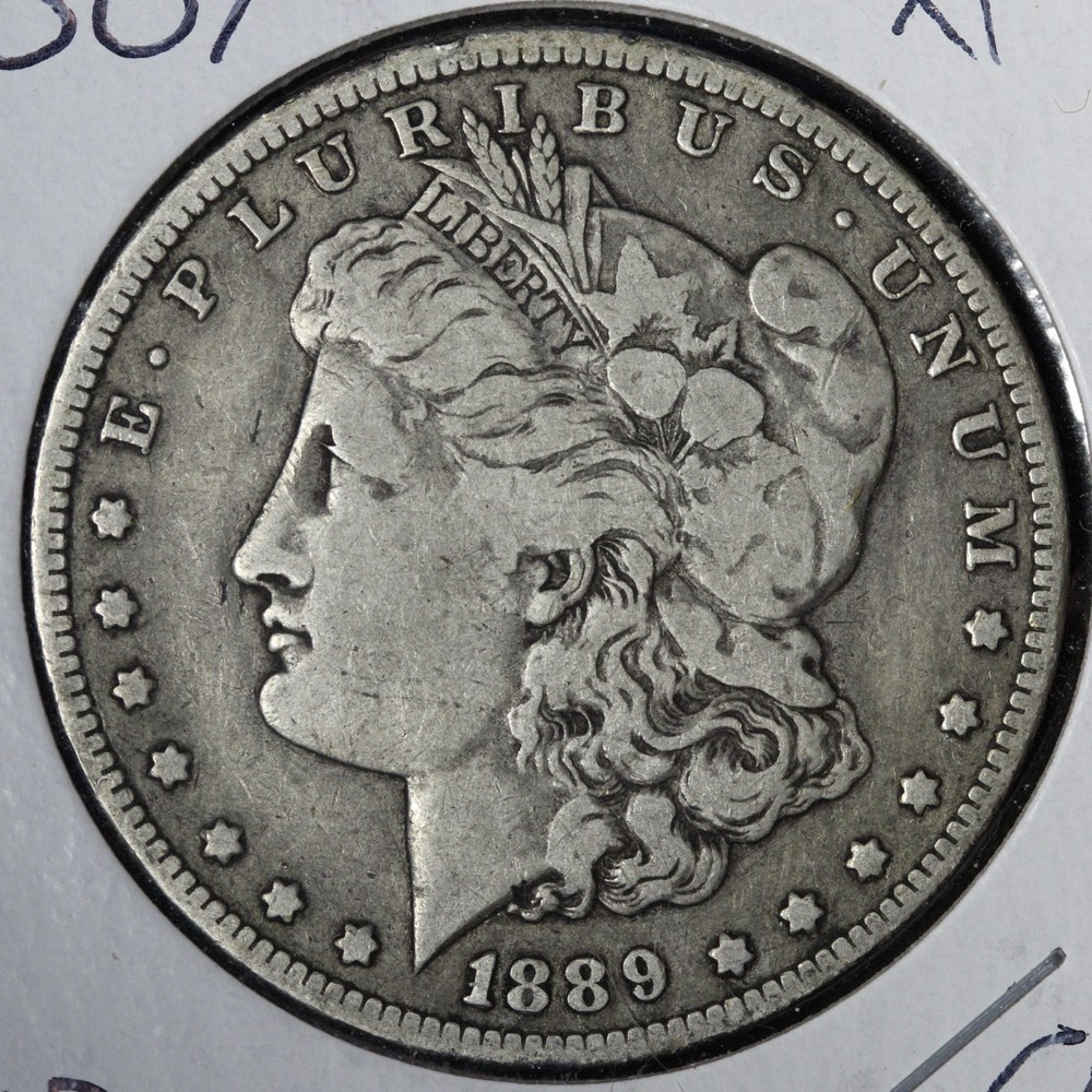 1889-O Morgan Silver Dollar XF E224 JD
