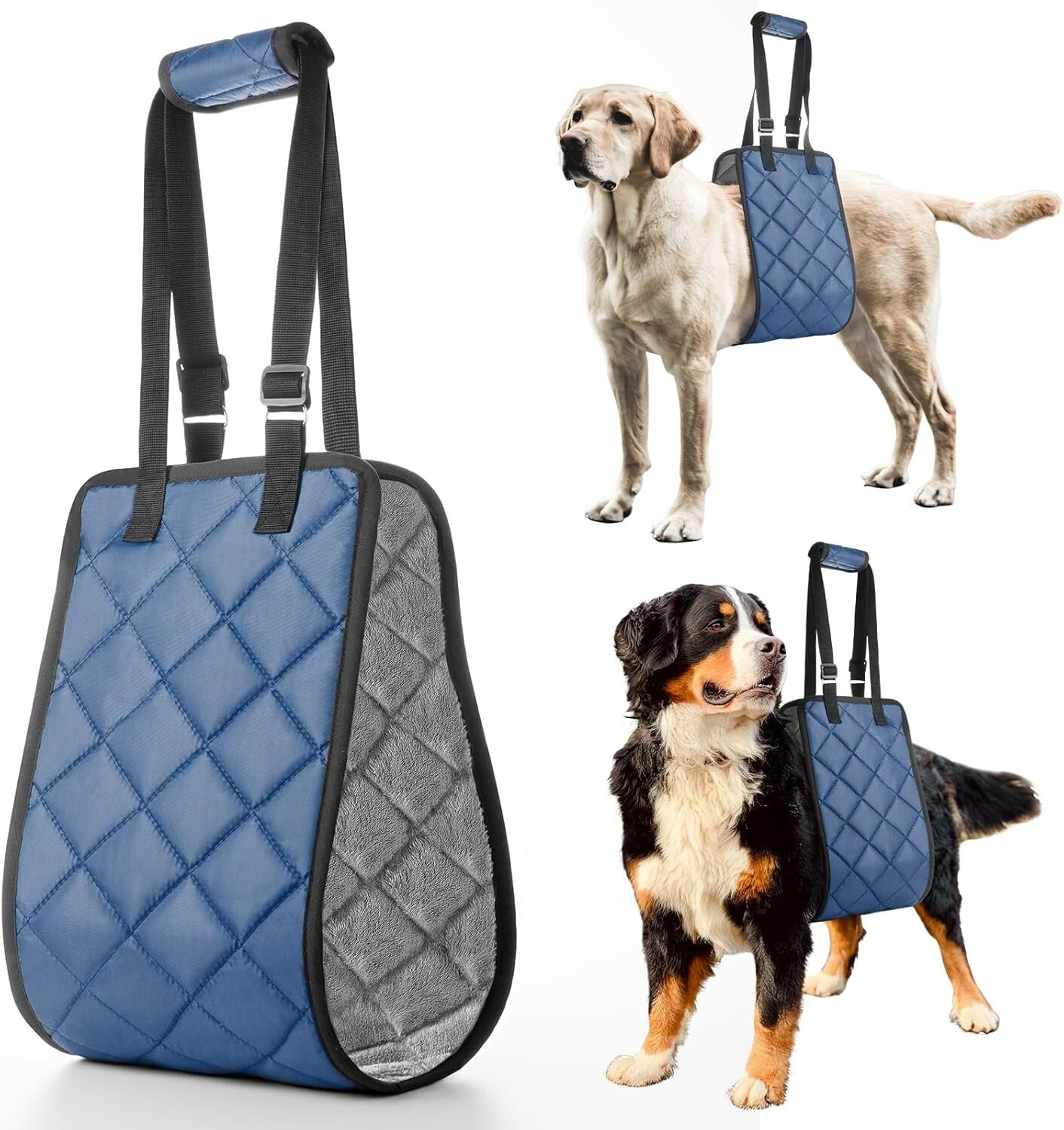 Adjustable Dog Sling Dog Lift Harness for Injured/Disabled/Elderly Dog Portable