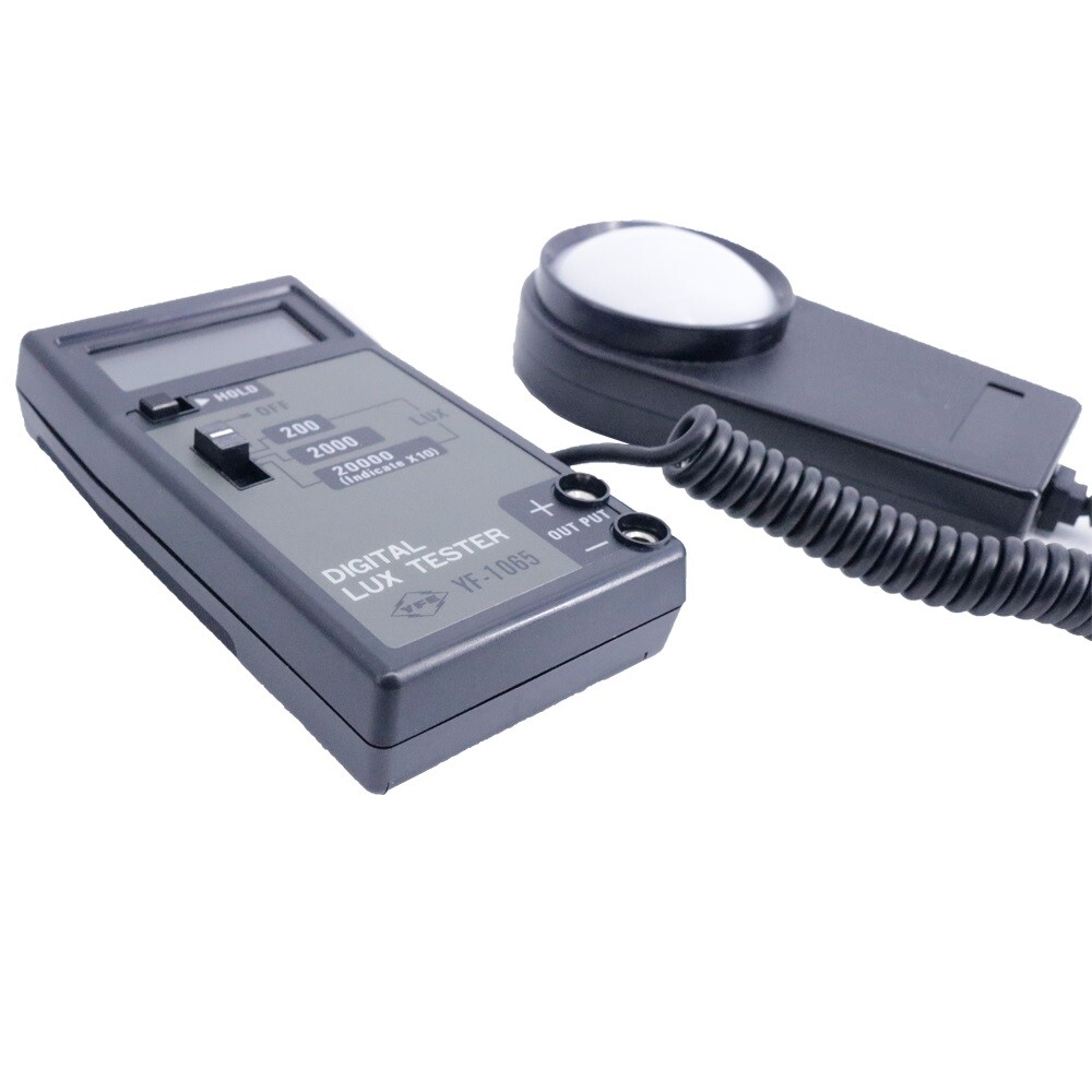 TENMARS YF-1065 Digital Light Meter 99 Records Storage Length