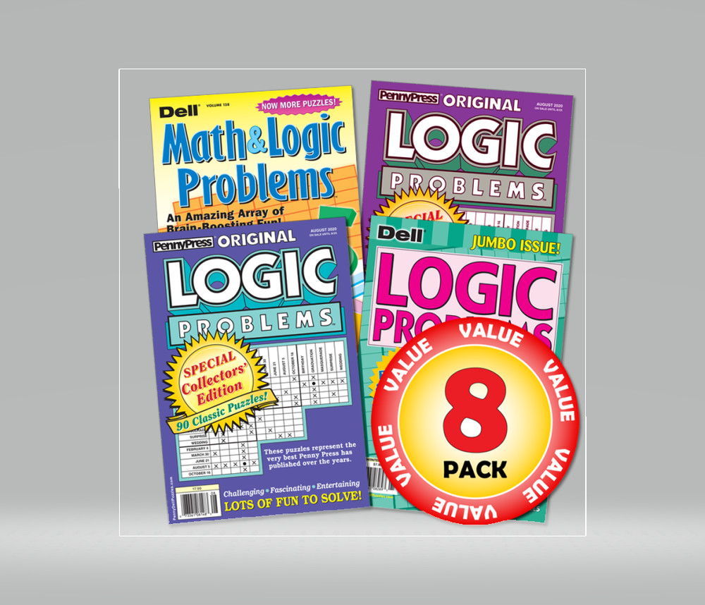 Penny Dell Logic 8 pack