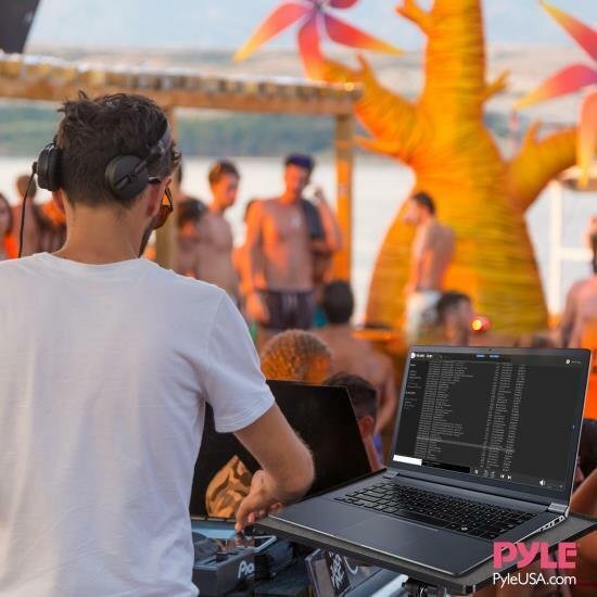 New Pyle-Pro Pro DJ Laptop Tripod Adjustable Stand For Notebook Computer PLPTS2