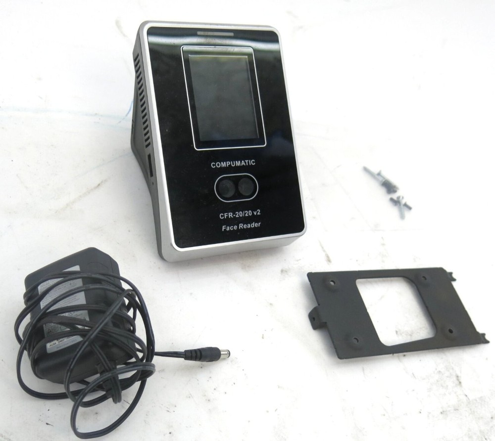 Compumatic CFR-20/20 v2 TOUCHLESS Biometric Face Recognition Time Clock w/ WiFi