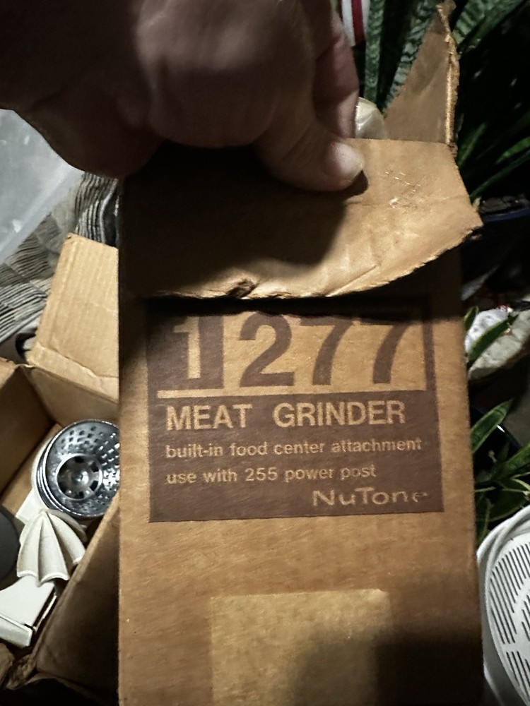 Nutone 277 Meat Grinder
