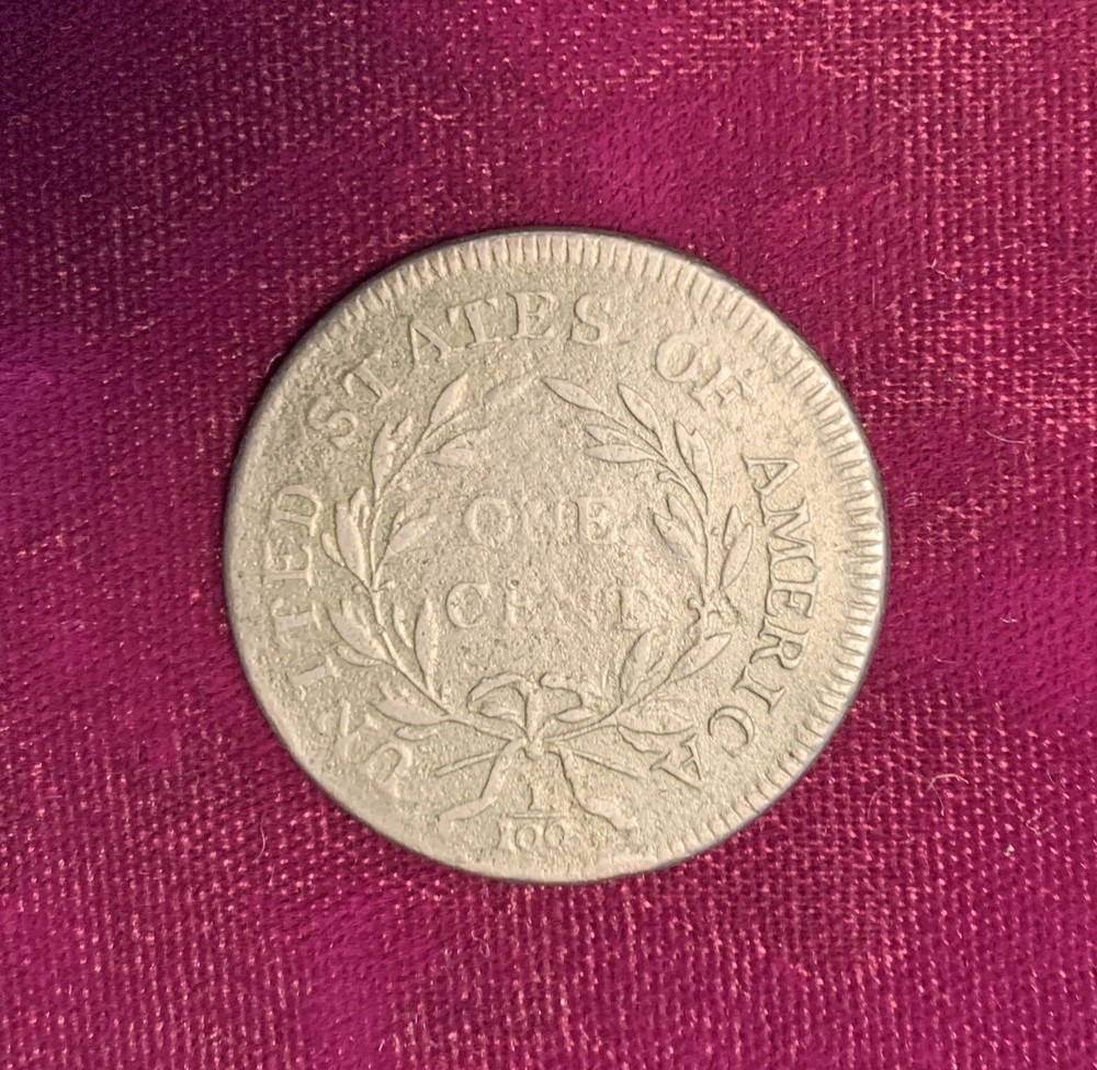 1798 Draped Bust Large Cent Rev. 95