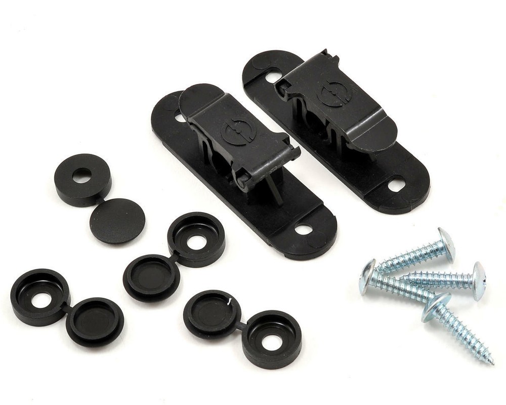 Random Heli 9.0mm Skid Clamp Assembly (Black) [RANSTC9000-B]