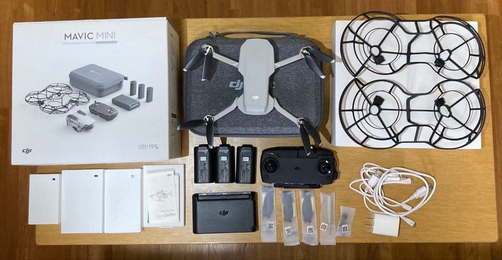 Dji Mavic Mini Fly More Combo Drone Kit With Remote Controller Propellers