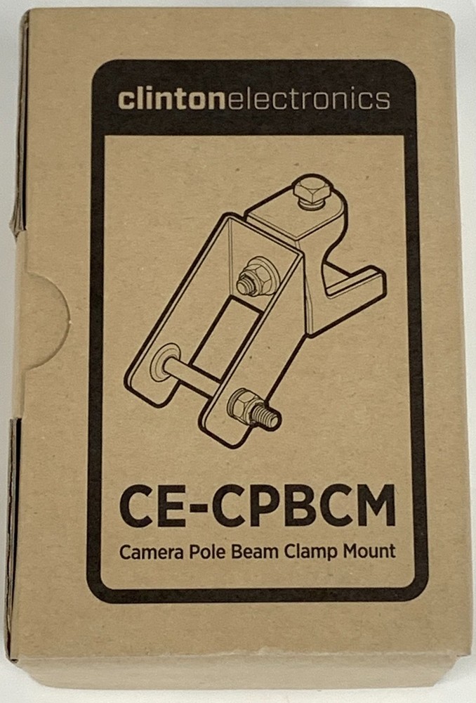 Clinton Electronics CE-CPBCM Beam Clamp Mount for Telescoping Camera Poles
