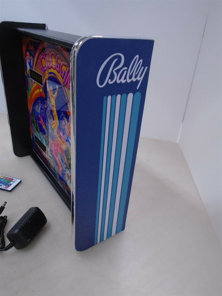 Bally Hot Doggin Pinball Head LED Display light box