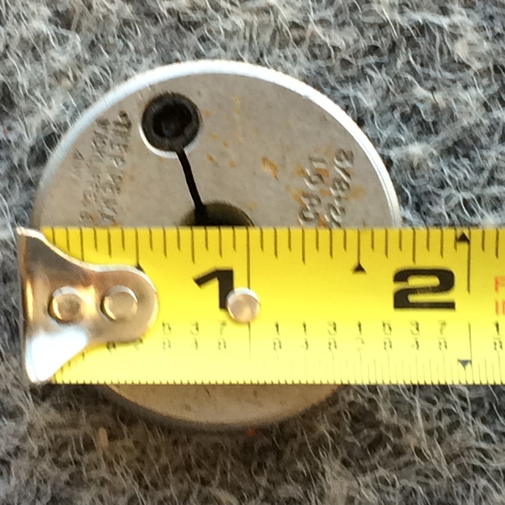 3/8-24 UNF-3A THREAD RING GAGE SET GO .3430
