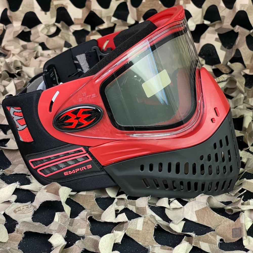 NEW Empire E-Flex Paintball Mask - Red