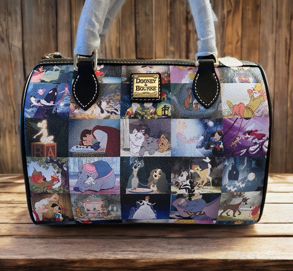 Disney Dooney & Bourke Classics Movie Film Barrel/Satchel Bag 2025 NWT Sold Out