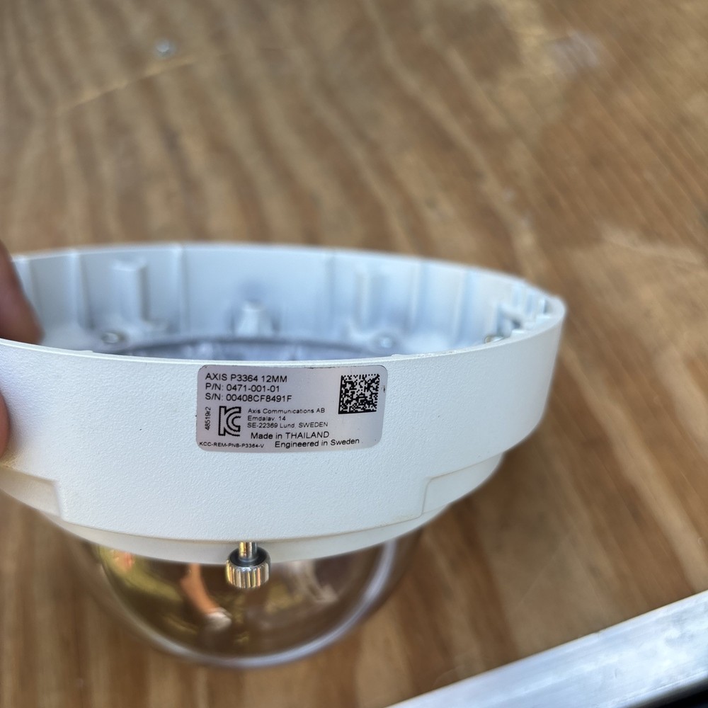 AXIS Communications P3364 12MM Network Security Camera DOME ONLY