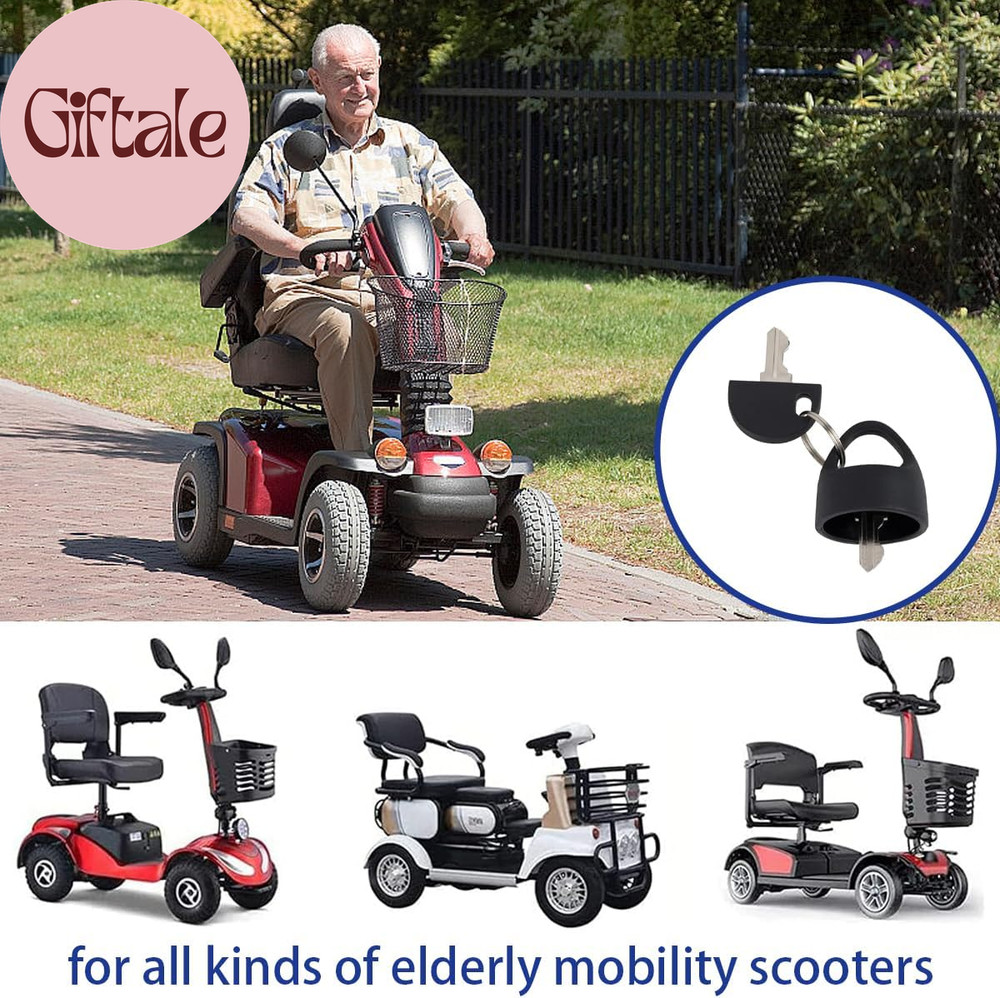 Mobility Scooter Accessories, Compact Mini Keys for Mobility Scooter Accessories