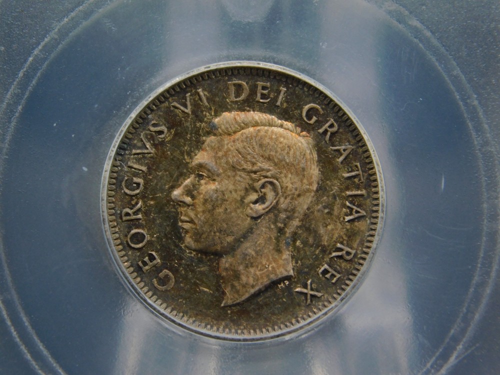 1950 Canada Large Cent ICG MS65 Toned (BT1326)