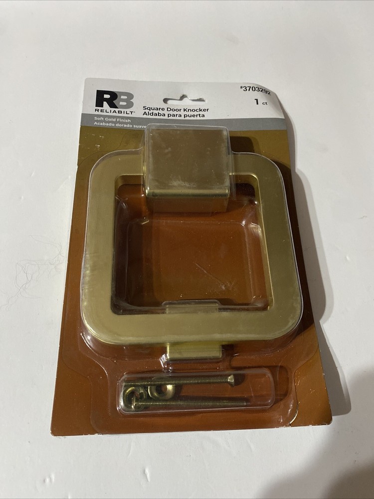 RELIABILT RB SG SQUARE DOOR KNOCKER