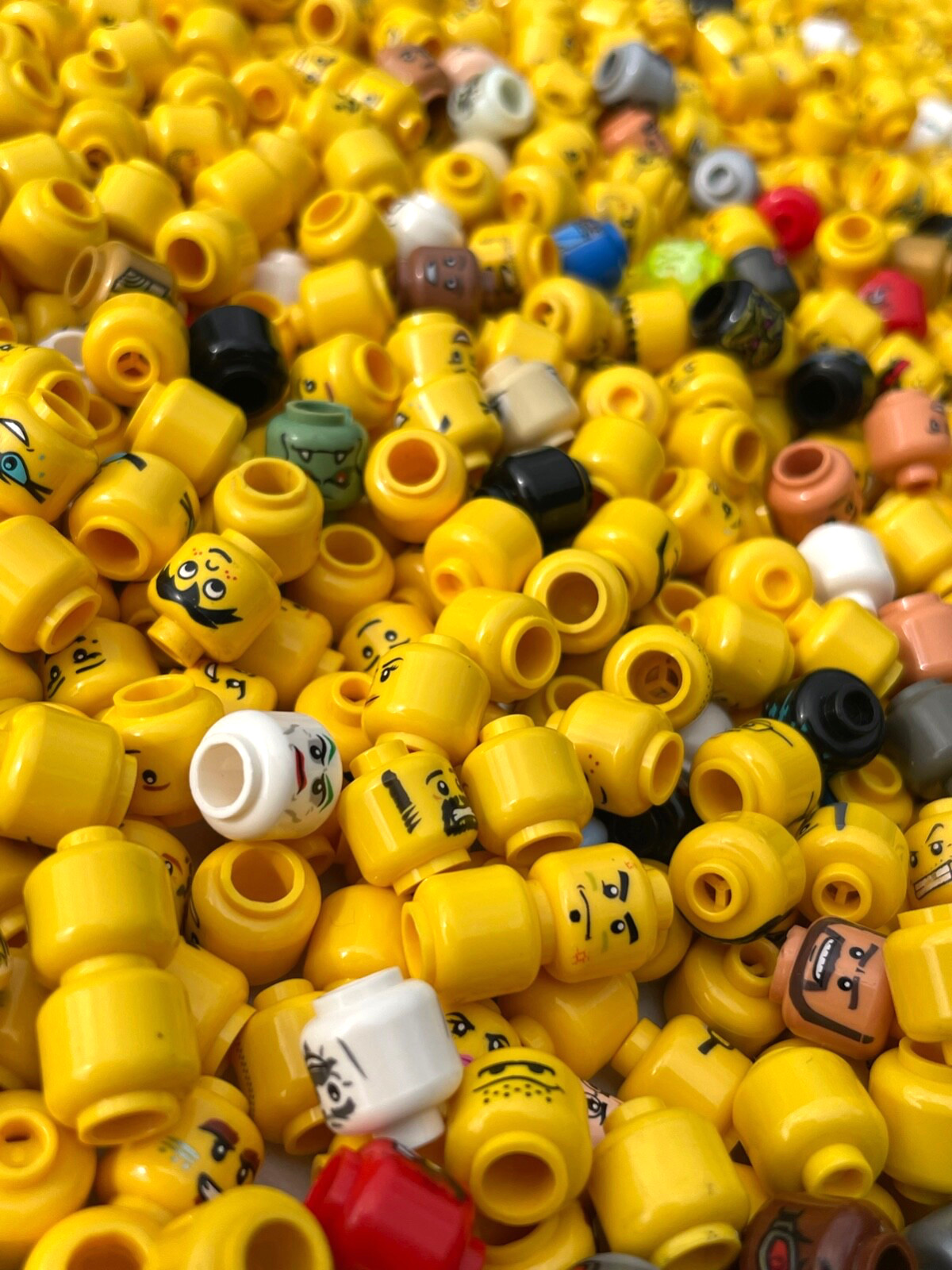 LEGO Bulk Lot Of Minifigure Parts! Legs, Heads, Torsos, Hair, Hats - You Choose!