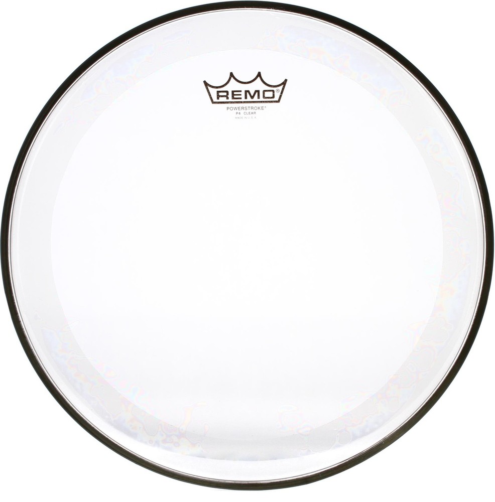 Remo Powerstroke P4 Clear Drumhead - 14 inch (2-pack) Bundle