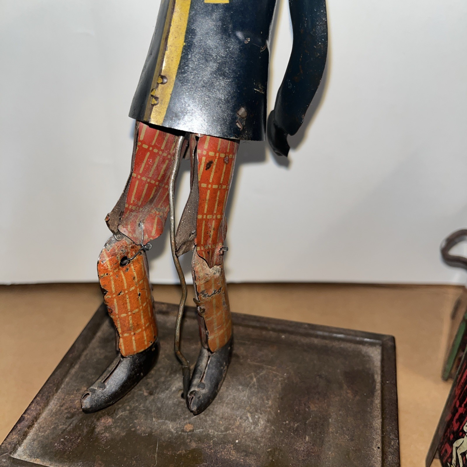 Set of 2 tin toys Ham and Sam The Minstrel Team & “TOMBO “Alabama Coon Jigger