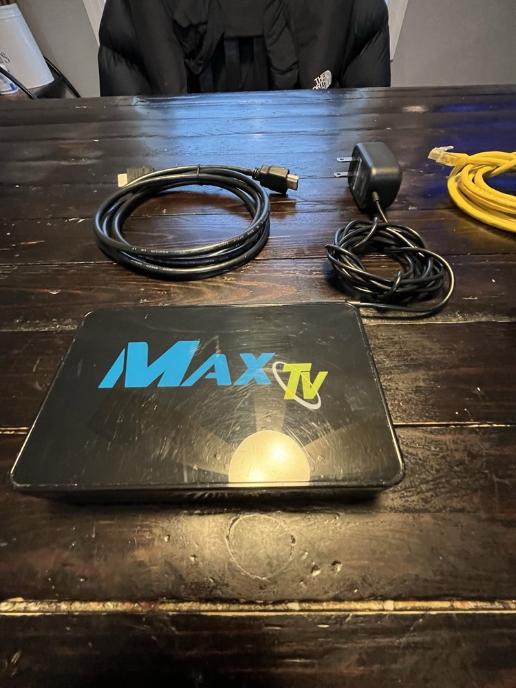 Max TV Streaming TV Box with Cables