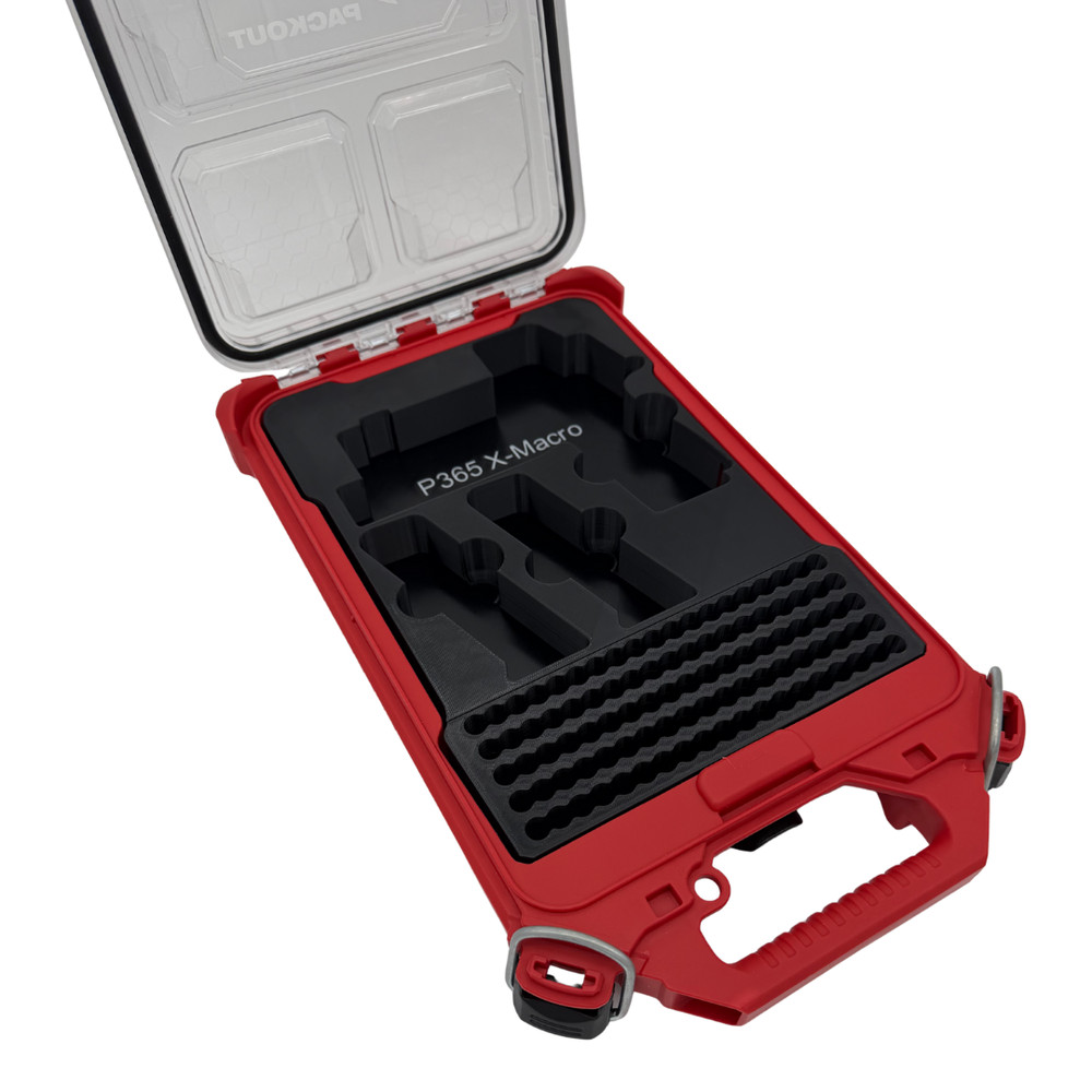 Sig Sauer P365 XMacro with Light and Optic Insert for Milwaukee Packout