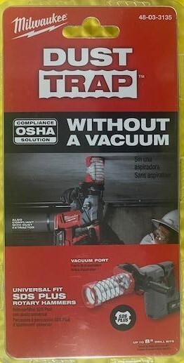 Milwaukee SDS+ DUST TRAP Drilling Shroud  48-03-3135