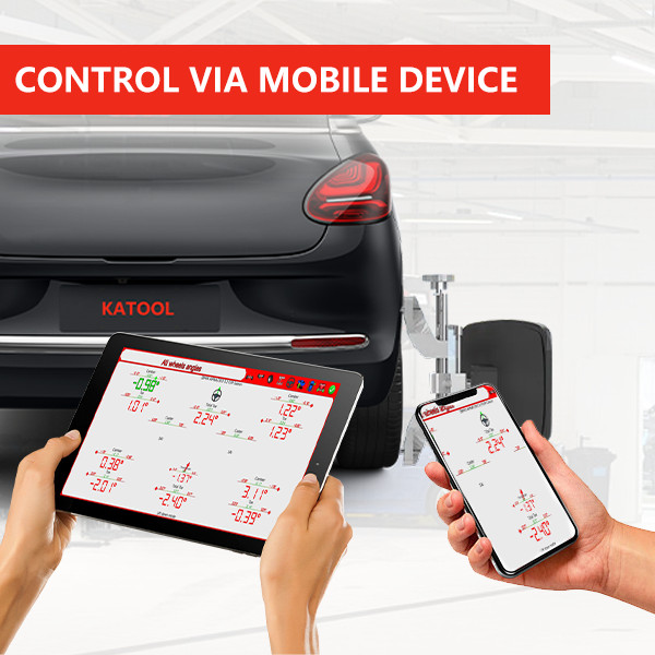 KATOOL 3D Wheel Alignment Machine Wheel Aligner 3D Tire Wheel Aligning Machine