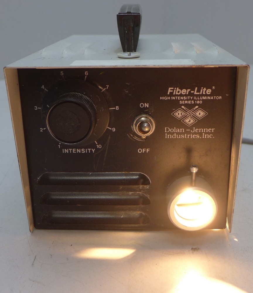 Dolan-Jenner Fiber-Lite 180 Fiber Optic Light Source - Working